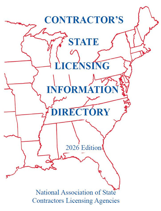 2026 Contractor's State Licensing Information Directory
