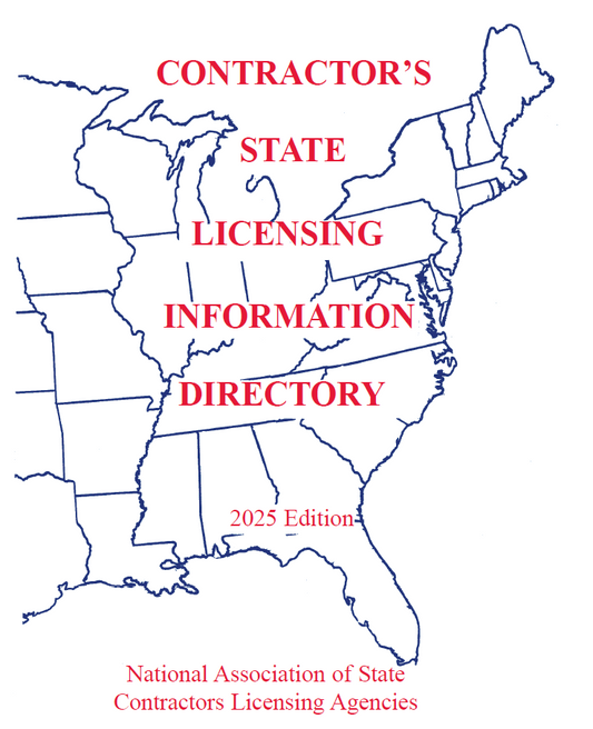 2025 Contractor's State Licensing Information Directory