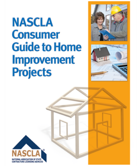 NASCLA Consumer Guide to Home Improvement Projects