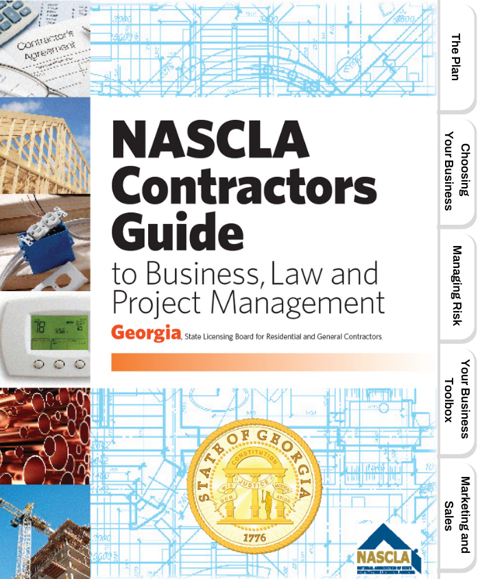 Georgia State Licensing Board for Residential and General Contractors, 3rd Edition - Tabs Bundle