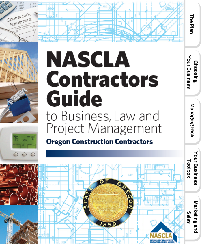 Oregon Construction Contractors, 2nd Edition - Tabs Bundle – NASCLA ...