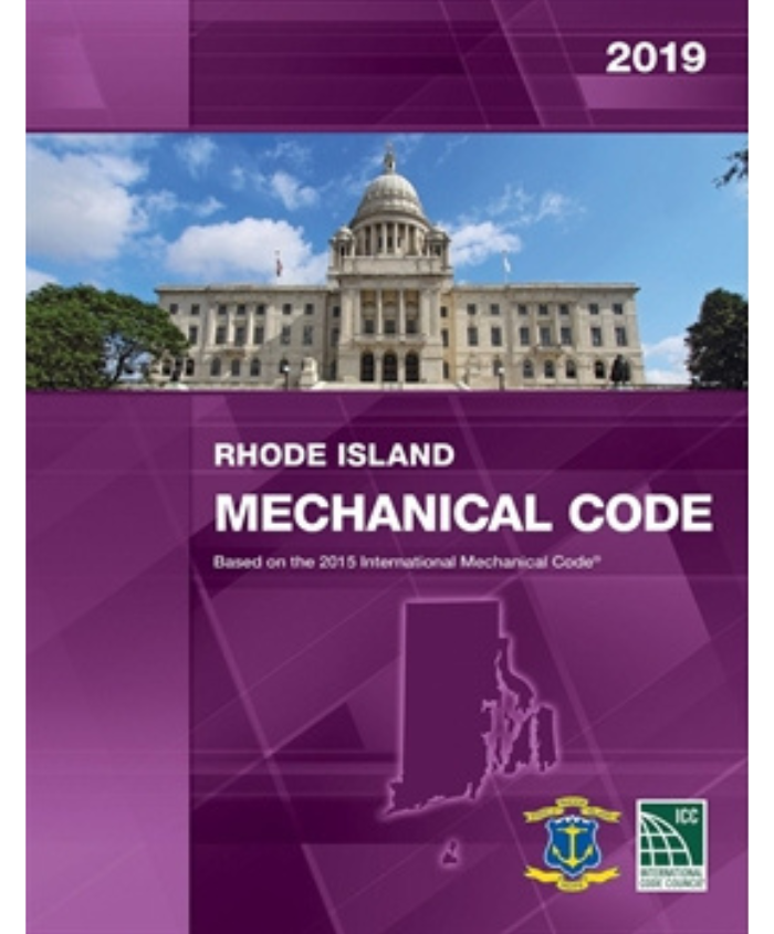 Rhode Island Mechanical Code, 2019