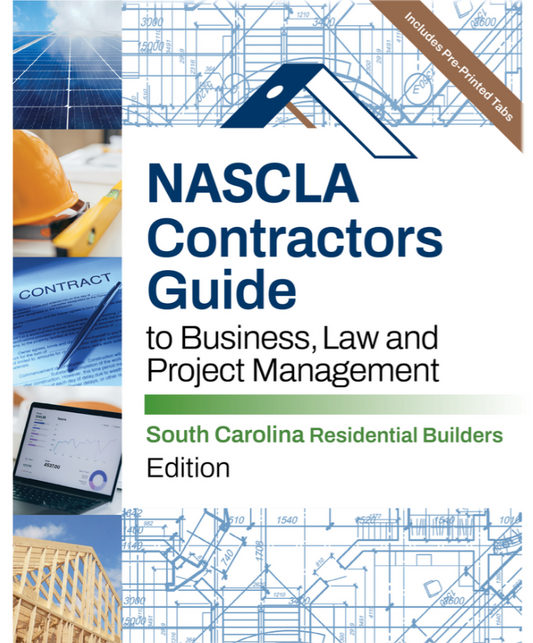 South Carolina Residential Builders, 9th Edition
