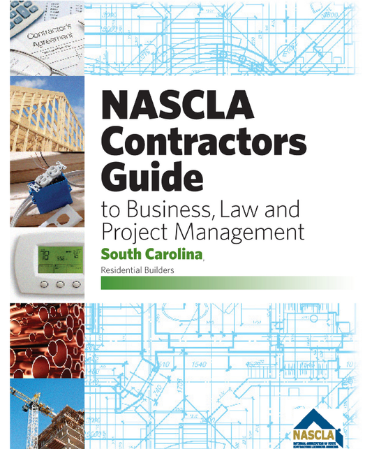 South Carolina Residential Builders, 8th Edition